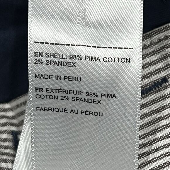 UNTUCKit Relaxed Fit Men Cotton Navy Blue Casual Chino Khaki Pants Size 38X31 - Picture 10 of 14